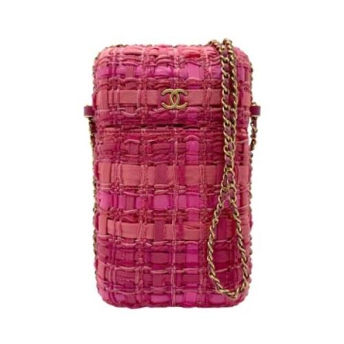 Pre-owned Fabric chanel-bags Chanel Vintage , Pink , Dames