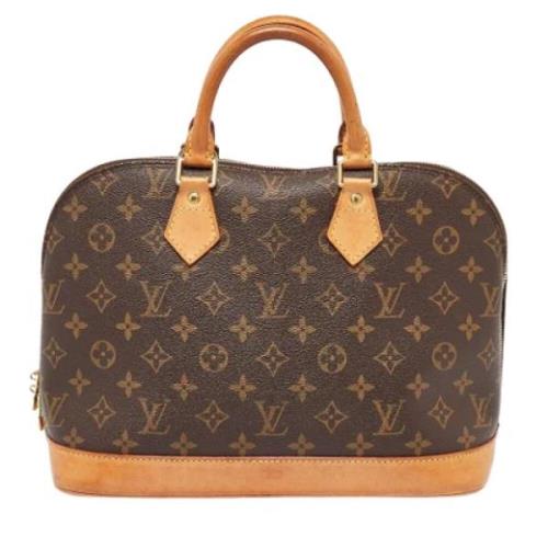 Pre-owned Canvas louis-vuitton-bags Louis Vuitton Vintage , Brown , Da...