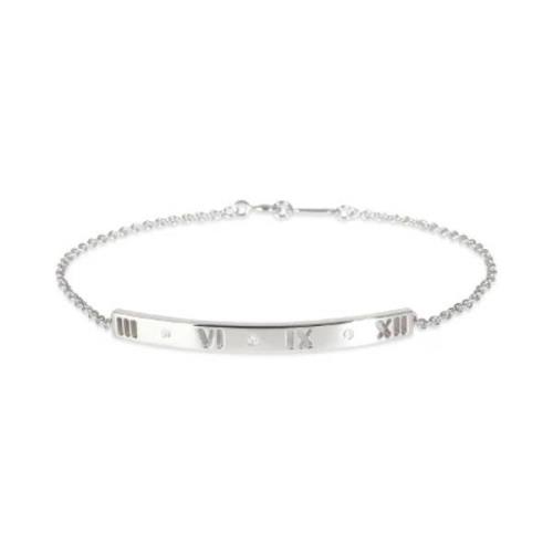 Pre-owned White Gold bracelets Tiffany & Co. Pre-owned , Gray , Dames