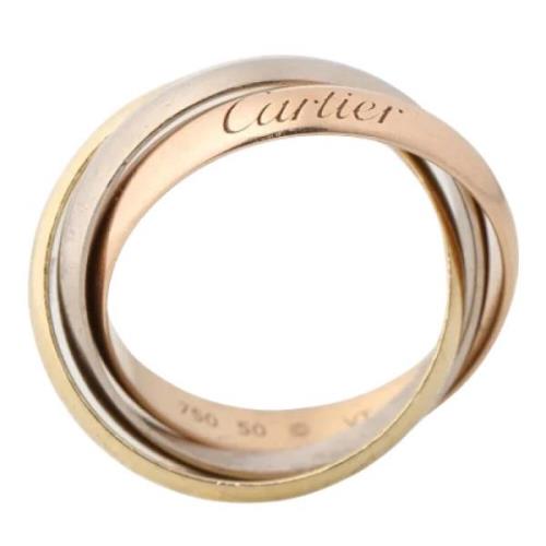 Pre-owned Yellow Gold rings Cartier Vintage , Yellow , Dames