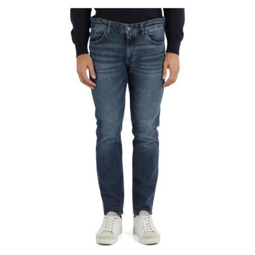 Slim fit vijf-pocket jeans Delaware Boss , Blue , Heren