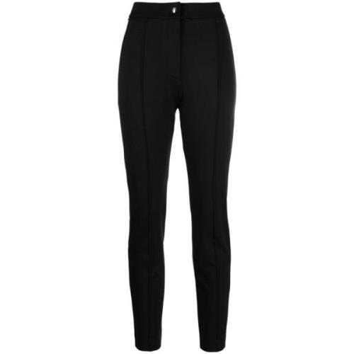 Zwarte Slim-Leg Broek Moncler , Black , Dames