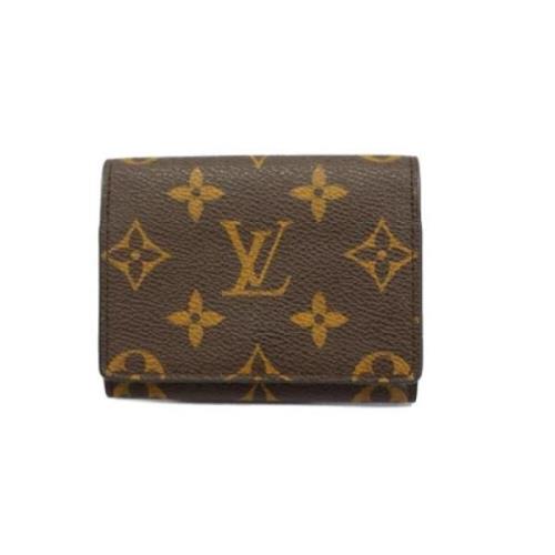 Pre-owned Canvas home-office Louis Vuitton Vintage , Brown , Dames