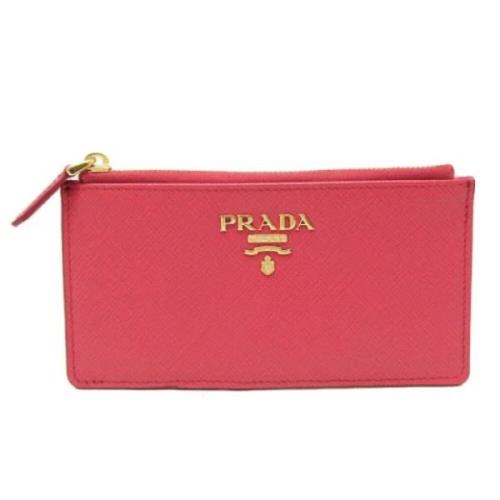 Pre-owned Metal home-office Prada Vintage , Red , Dames