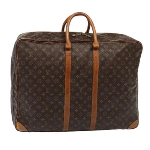 Pre-owned Canvas travel-bags Louis Vuitton Vintage , Brown , Dames