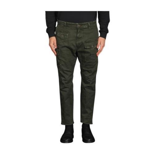 Coolpocket Cargo Broek Groen Wortelpasvorm Mason's , Green , Heren