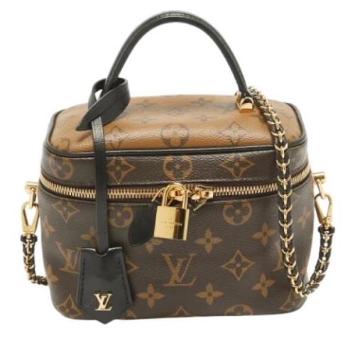 Pre-owned Canvas louis-vuitton-bags Louis Vuitton Vintage , Brown , Da...