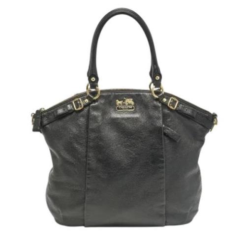 Pre-owned Leather totes Coach Pre-owned , Black , Dames