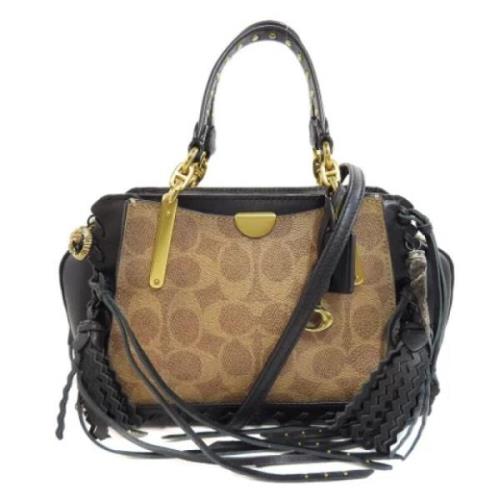 Pre-owned Plastic handbags Coach Pre-owned , Brown , Dames