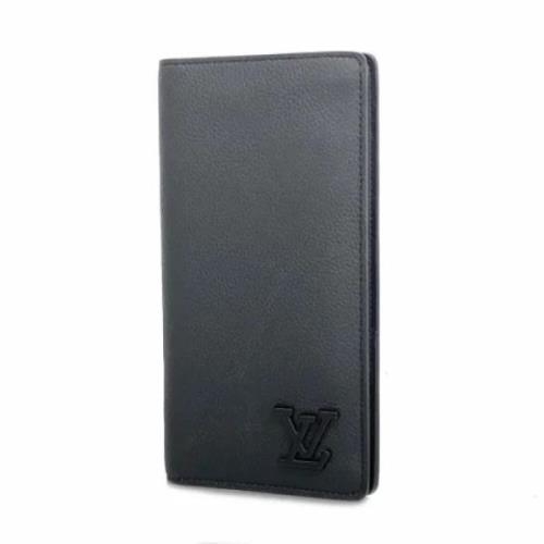 Pre-owned Fabric wallets Louis Vuitton Vintage , Black , Heren