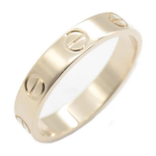 Pre-owned Rose Gold rings Cartier Vintage , Yellow , Unisex