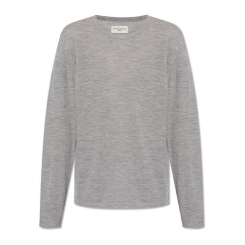 Lange mouwen T-shirt Benny Officine Générale , Gray , Heren