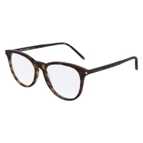 Stijlvolle Zwarte Zonnebril SL 306 Saint Laurent , Brown , Unisex