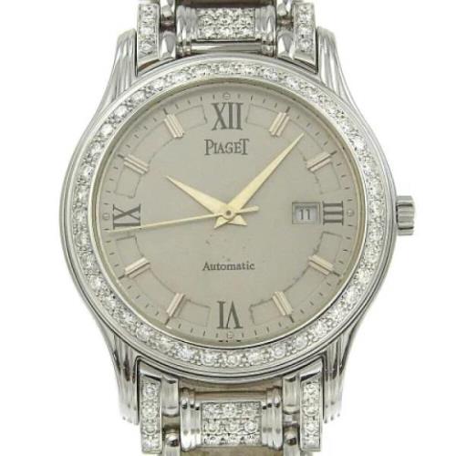 Pre-owned White Gold watches Piaget Pre-owned , Gray , Heren