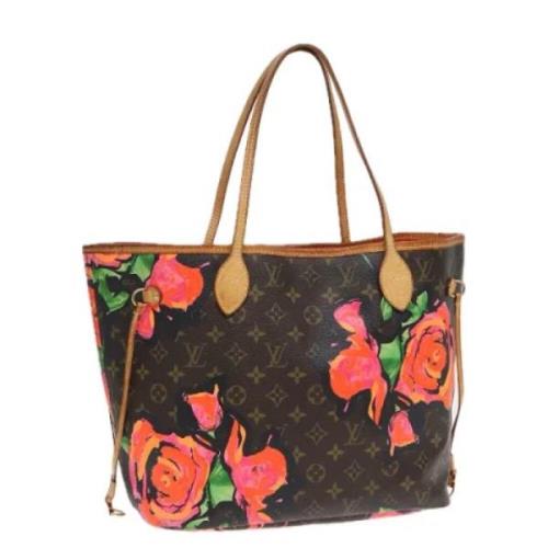 Pre-owned Canvas totes Louis Vuitton Vintage , Brown , Dames