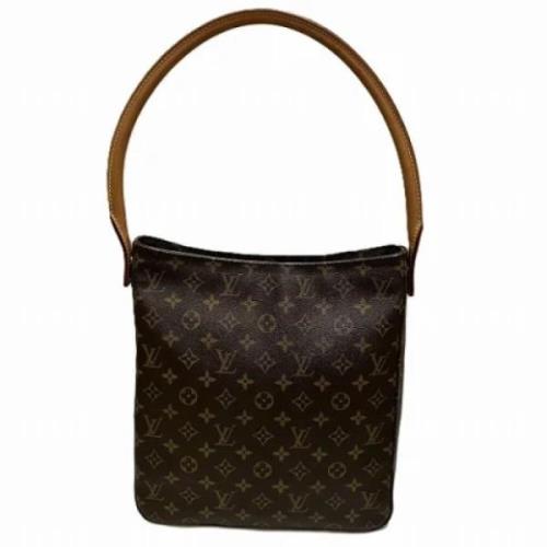 Pre-owned Canvas louis-vuitton-bags Louis Vuitton Vintage , Brown , Da...