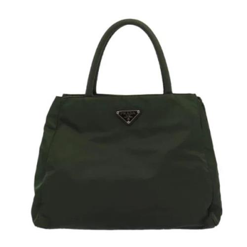 Pre-owned Fabric prada-bags Prada Vintage , Green , Dames