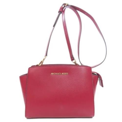 Pre-owned Plastic shoulder-bags Michael Kors Pre-owned , Red , Dames