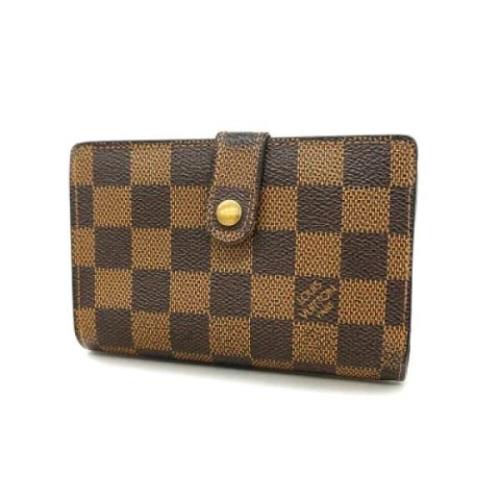 Pre-owned Fabric wallets Louis Vuitton Vintage , Brown , Dames