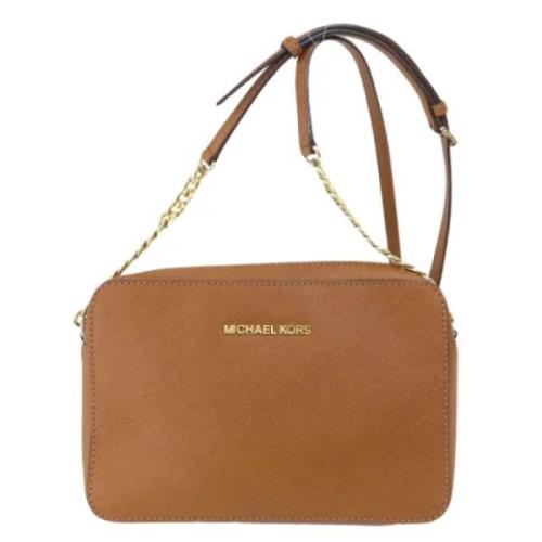 Pre-owned Leather shoulder-bags Michael Kors Pre-owned , Brown , Dames