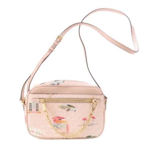 Pre-owned Canvas crossbody-bags Michael Kors Pre-owned , Pink , Dames