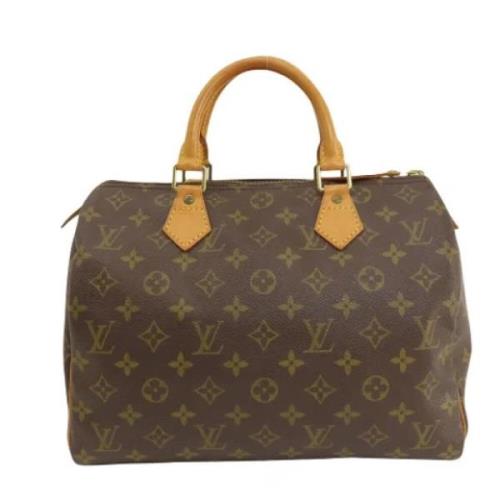 Pre-owned Canvas louis-vuitton-bags Louis Vuitton Vintage , Brown , Da...