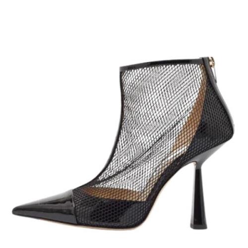 Pre-owned Mesh boots Jimmy Choo Pre-owned , Black , Dames