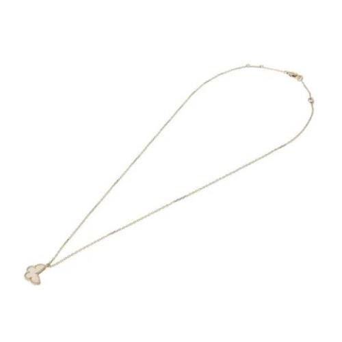 Pre-owned Yellow Gold necklaces Van Cleef & Arpels Pre-owned , Yellow ...