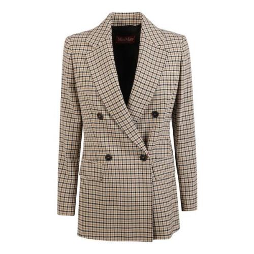 Bruine Farnese Jas Max Mara Studio , Brown , Dames