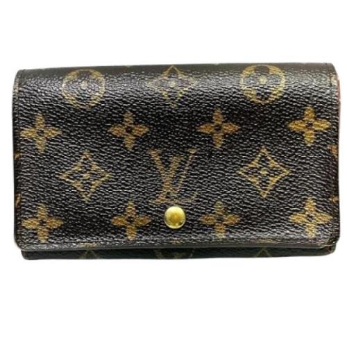 Pre-owned Fabric wallets Louis Vuitton Vintage , Brown , Dames