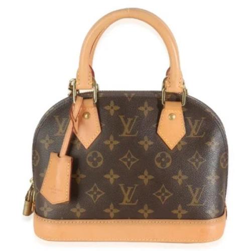 Pre-owned Canvas louis-vuitton-bags Louis Vuitton Vintage , Brown , Da...