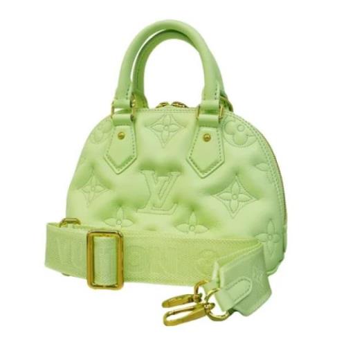 Pre-owned Fabric louis-vuitton-bags Louis Vuitton Vintage , Green , Da...