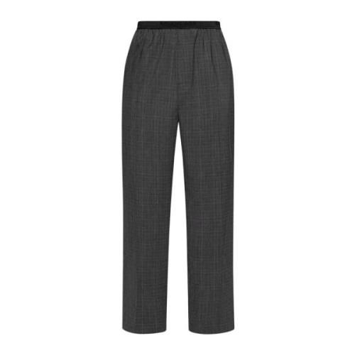 Geruite broek Balenciaga , Gray , Heren