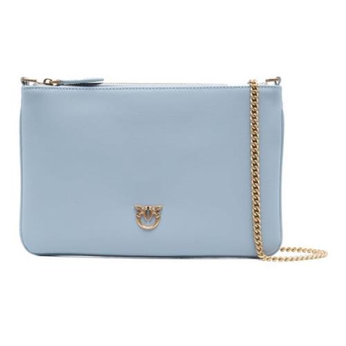 Platte Klassieke Tas Art. 100455A0F1 Pinko , Blue , Dames