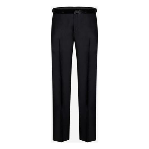 Zwarte Maatwerk Broek Aw23 Tom Ford , Black , Heren