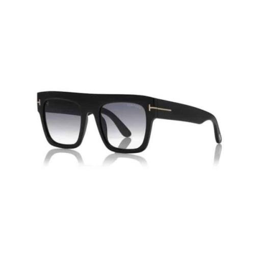 Stijlvolle zonnebril voor mode-liefhebbers Tom Ford , Black , Unisex