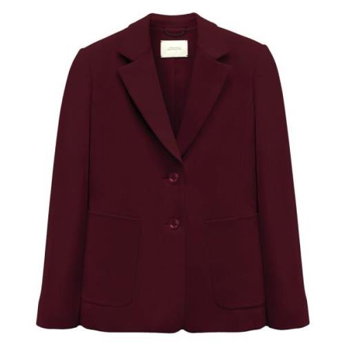 Elegante Milano Blazer met Zakken Dorothee Schumacher , Brown , Dames