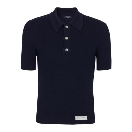 PB polo hirt Balmain , Blue , Heren