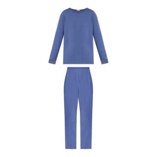 Tweedelige pyjama Hanro , Blue , Dames