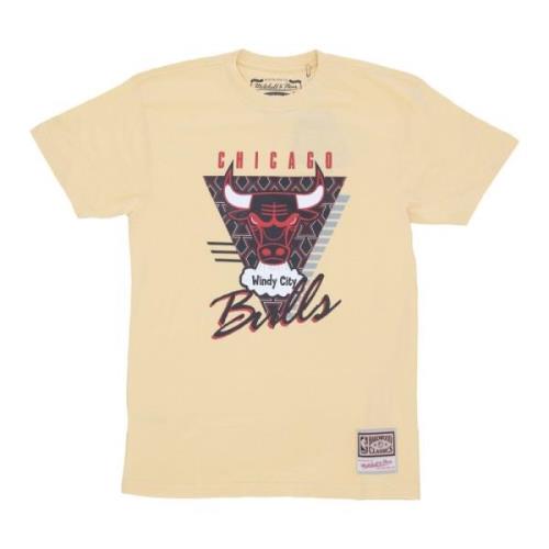 Chicago Bulls NBA Tee Final Seconds Mitchell & Ness , Beige , Heren