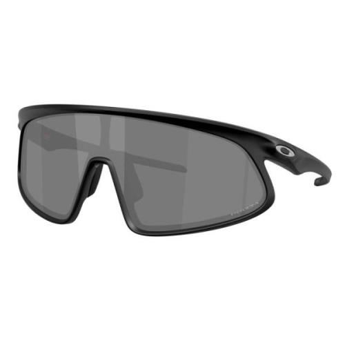 Mat Zwart Zonnebril met Prizm Black Lenzen Oakley , Black , Unisex