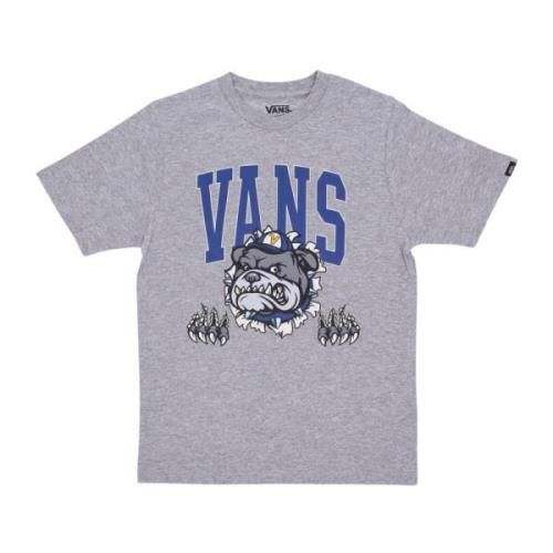 Bulldog Tee Korte Mouw Crew Neck Vans , Gray , Heren