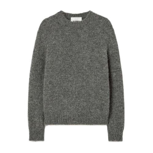 Grijze Alpaca Wolmix Trui Jil Sander , Gray , Dames