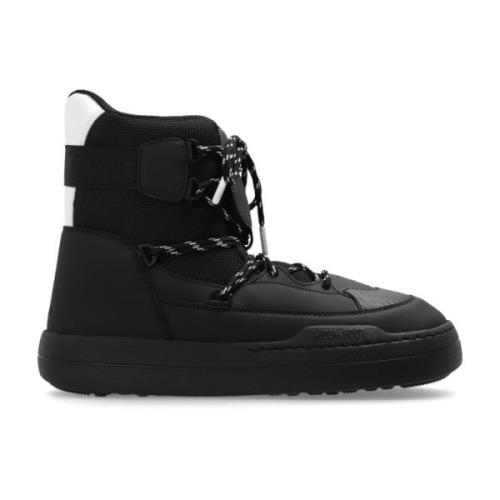 Sneeuwlaarzen Park Sneaker Boot Moon Boot , Black , Heren