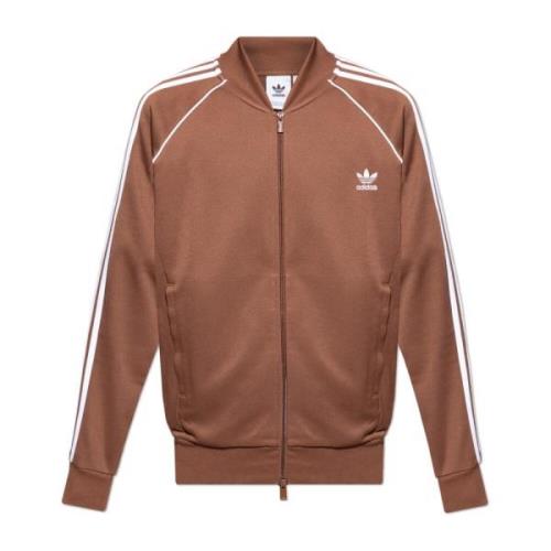 Rits-sweatshirt Adidas Originals , Brown , Heren