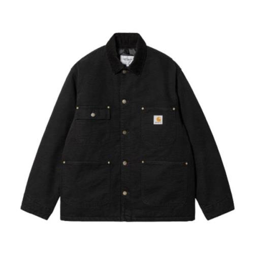 Light Jackets Carhartt Wip , Black , Heren