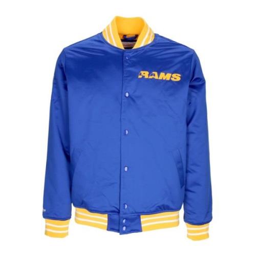 Los Angeles Rams Bomberjack NFL Mitchell & Ness , Blue , Heren