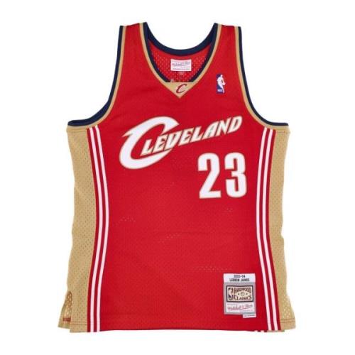 LeBron James NBA Swingman Jersey Mitchell & Ness , Red , Heren