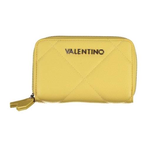 Gele Damesportemonnee Dubbel Compartiment Ritssluiting Valentino by Ma...