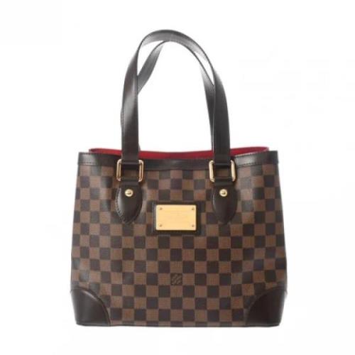 Pre-owned Canvas louis-vuitton-bags Louis Vuitton Vintage , Brown , Da...